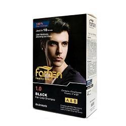 فاربن شامپو رنگ  مشکی 150میل